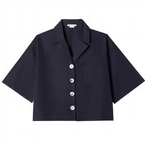 M. Martin Cotton Poplin Hawaiian Shirt S